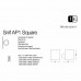Архітектурне освітлення Ideal Lux SNIF AP1 SQUARE ANTRACITE 121963