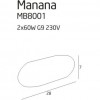 Архитектурное освещение MaxLight MANANA 8001R alt_image