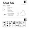 Бра-спот Ideal Lux FOCUS-1 AP NERO 097190 alt_image