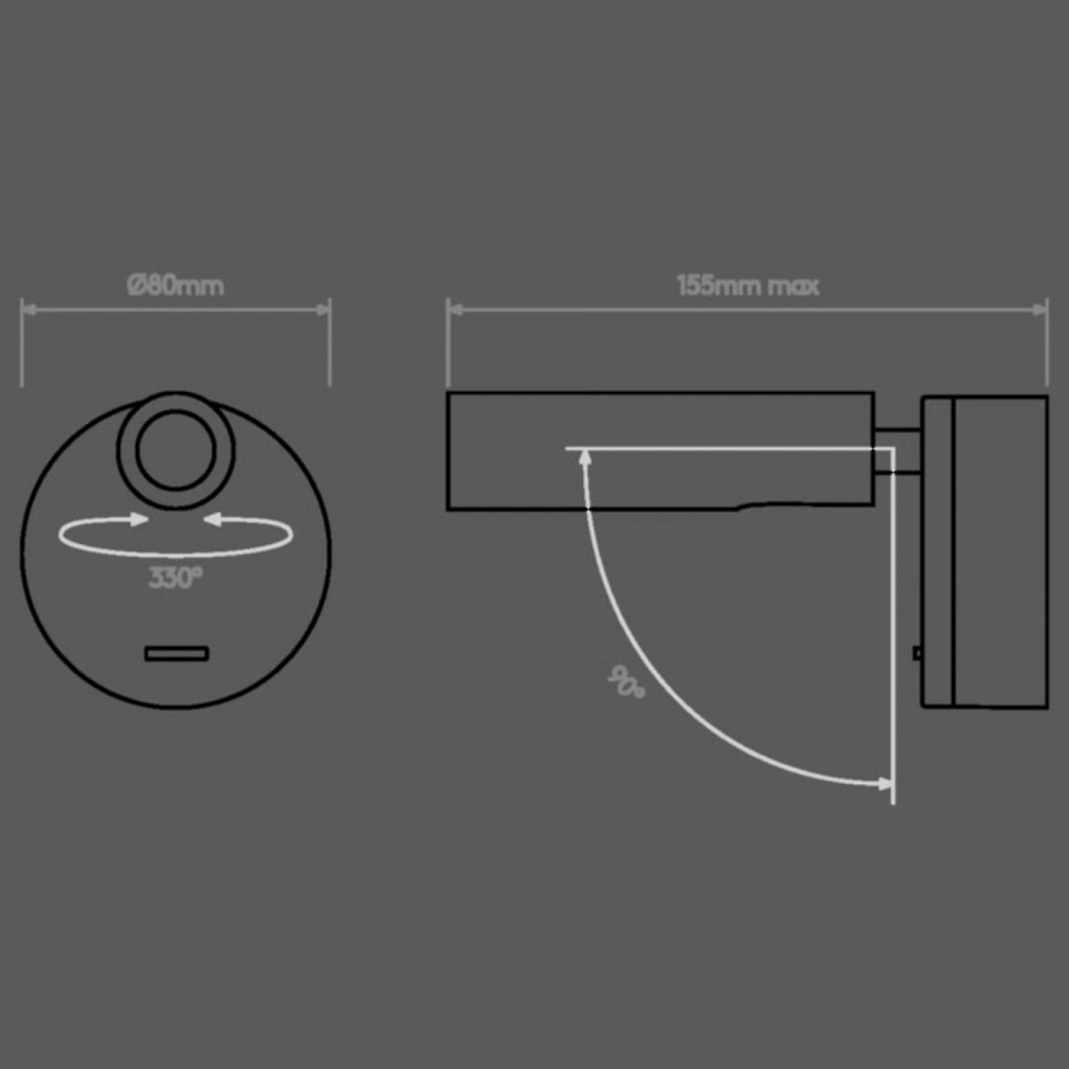 Бра Astro Enna 1058225