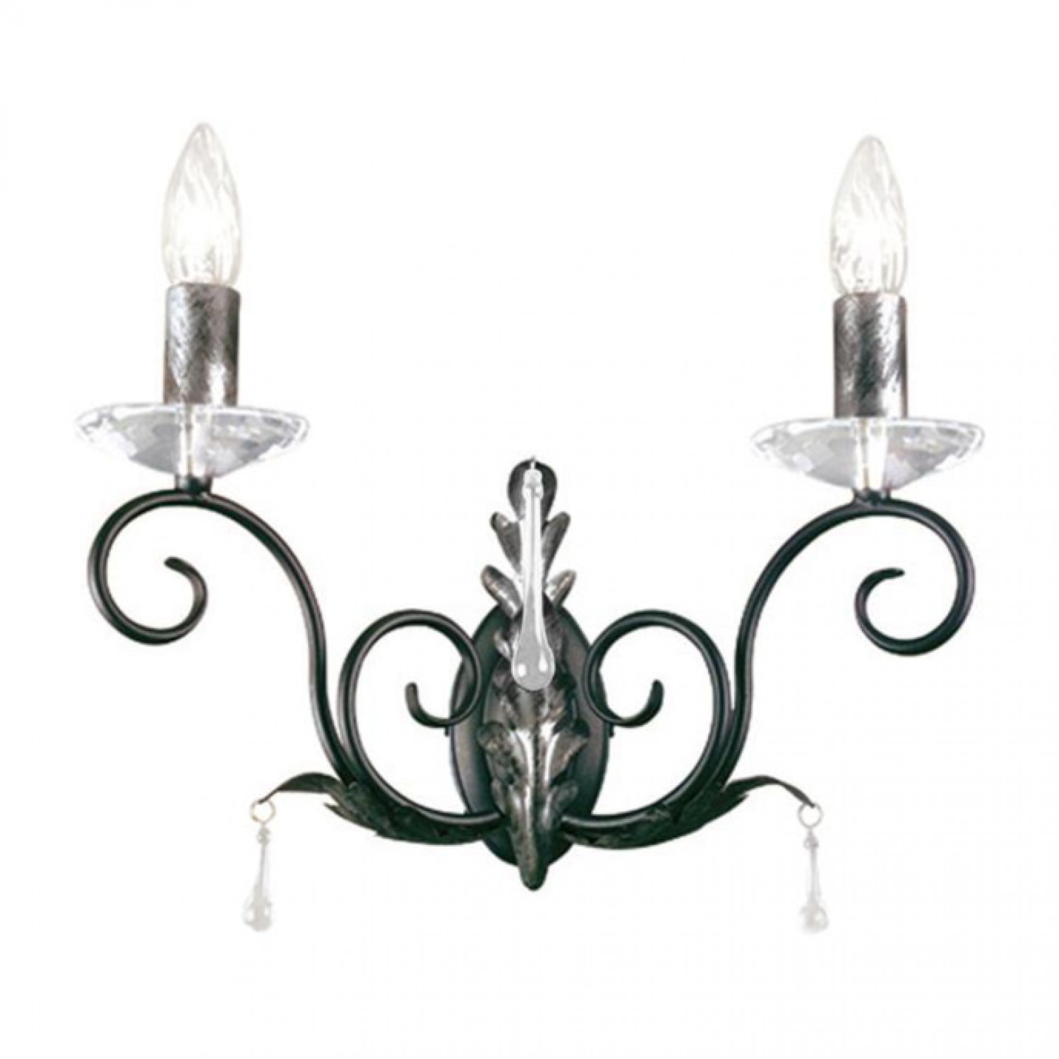 alt_image Бра Elstead Lighting AMARILLI AML2 BLK/SILVER