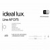 Бра Ideal Lux LINE AP D75 031491