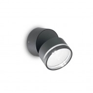 Бра Ideal Lux OMEGA AP ROUND ANTRACITE 4000K 172552