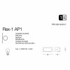 Бра Ideal Lux REX-1 AP1 ANTRACITE 092409 alt_image