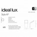 Бра Ideal Lux STYLE AP ANTRACITE 4000K 209845