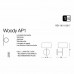 Бра Ideal Lux WOODY AP1 BIANCO 143156