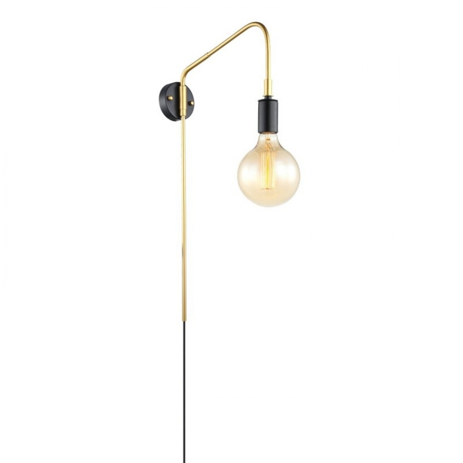 Бра Italux Malene MBM33861 BK+GD