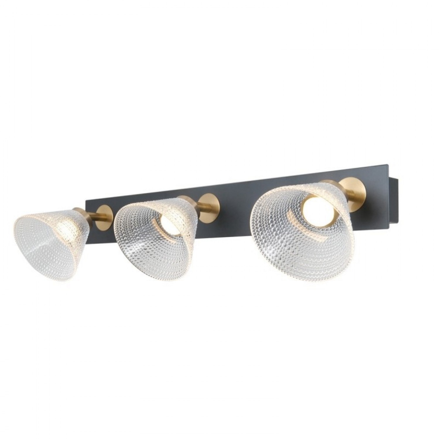Бра Italux Orella WL-34393-3-BK-HBR