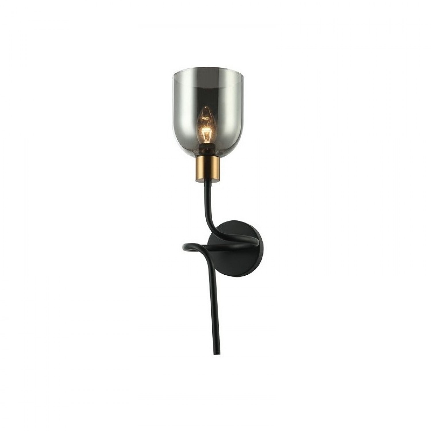Бра Italux Servio WL-66892-1A-BK-SG