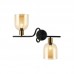 Бра Italux Servio WL-66892-2A-BK-AMB