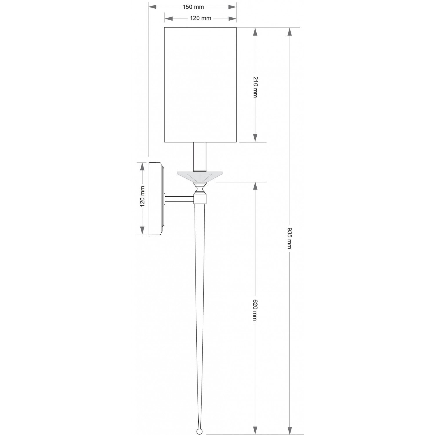 Бра Kutek Cantu CAN-K-1(NA)ZOL фото 3 Бра Kutek Cantu CAN-K-1(NA)ZOL