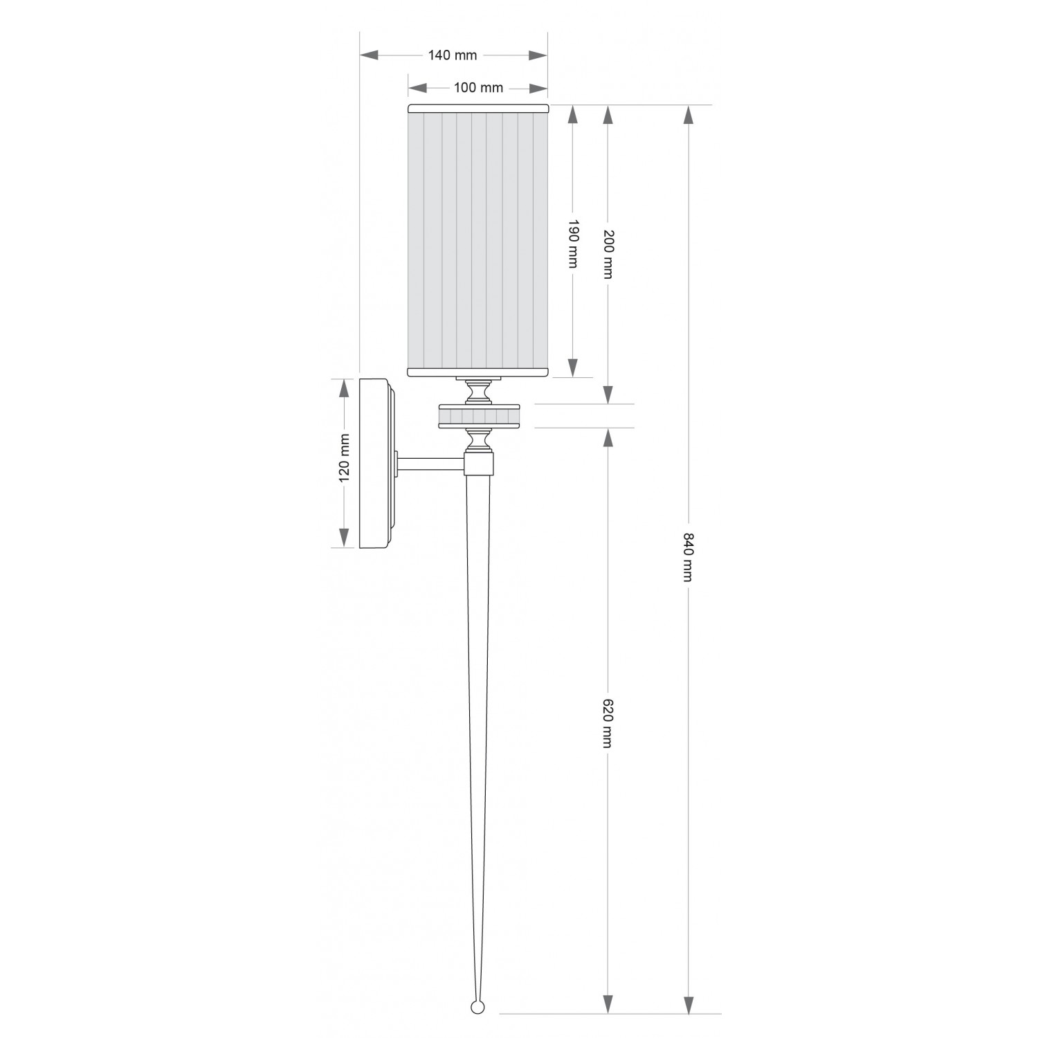 Бра Kutek Cantu CAN-K-1(Z)GEN100 фото 3 Бра Kutek Cantu CAN-K-1(Z)GEN100