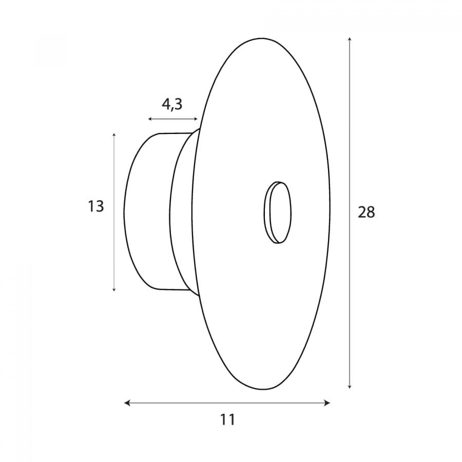 Бра MaxLight Allure W0356