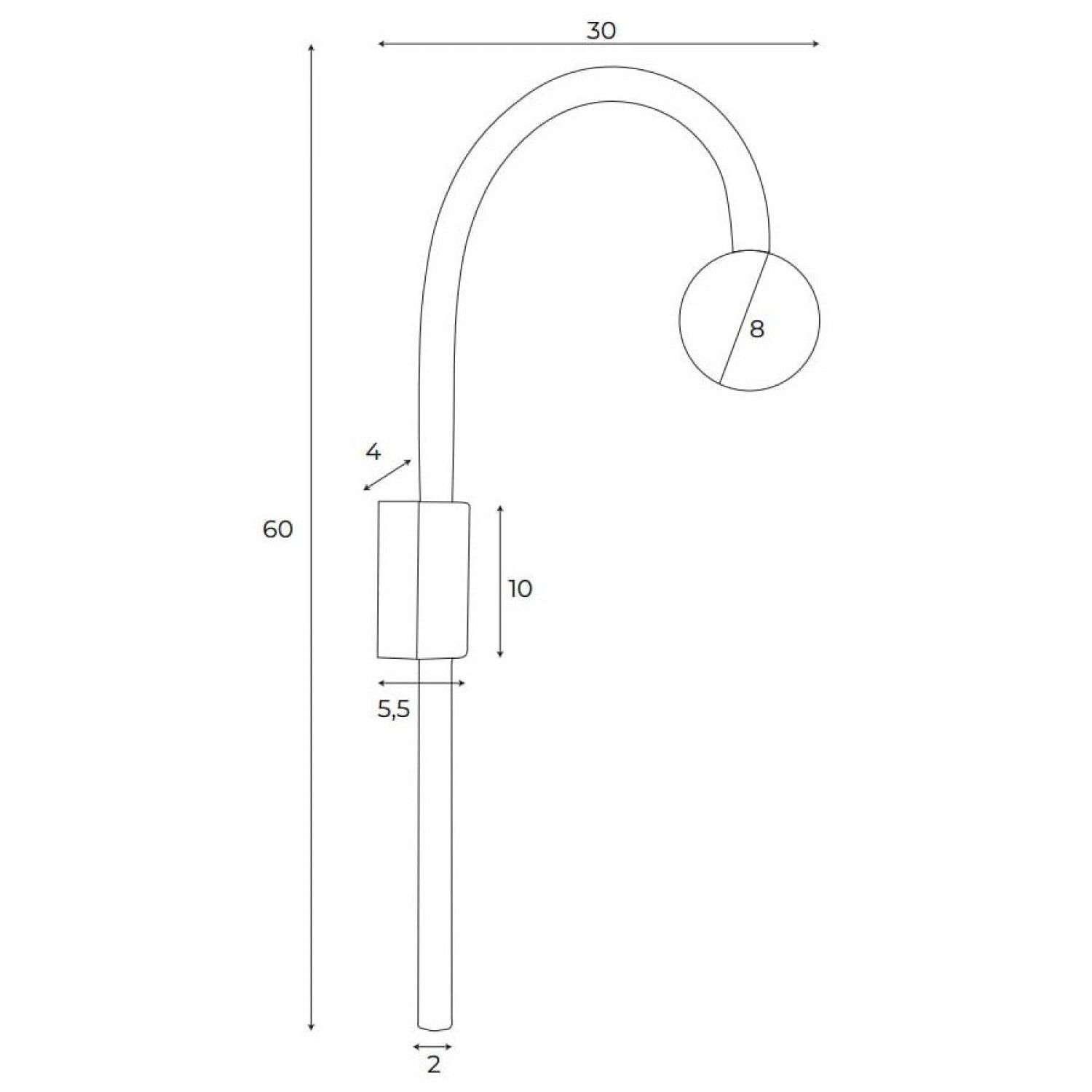 Бра MaxLight Enigma W0344