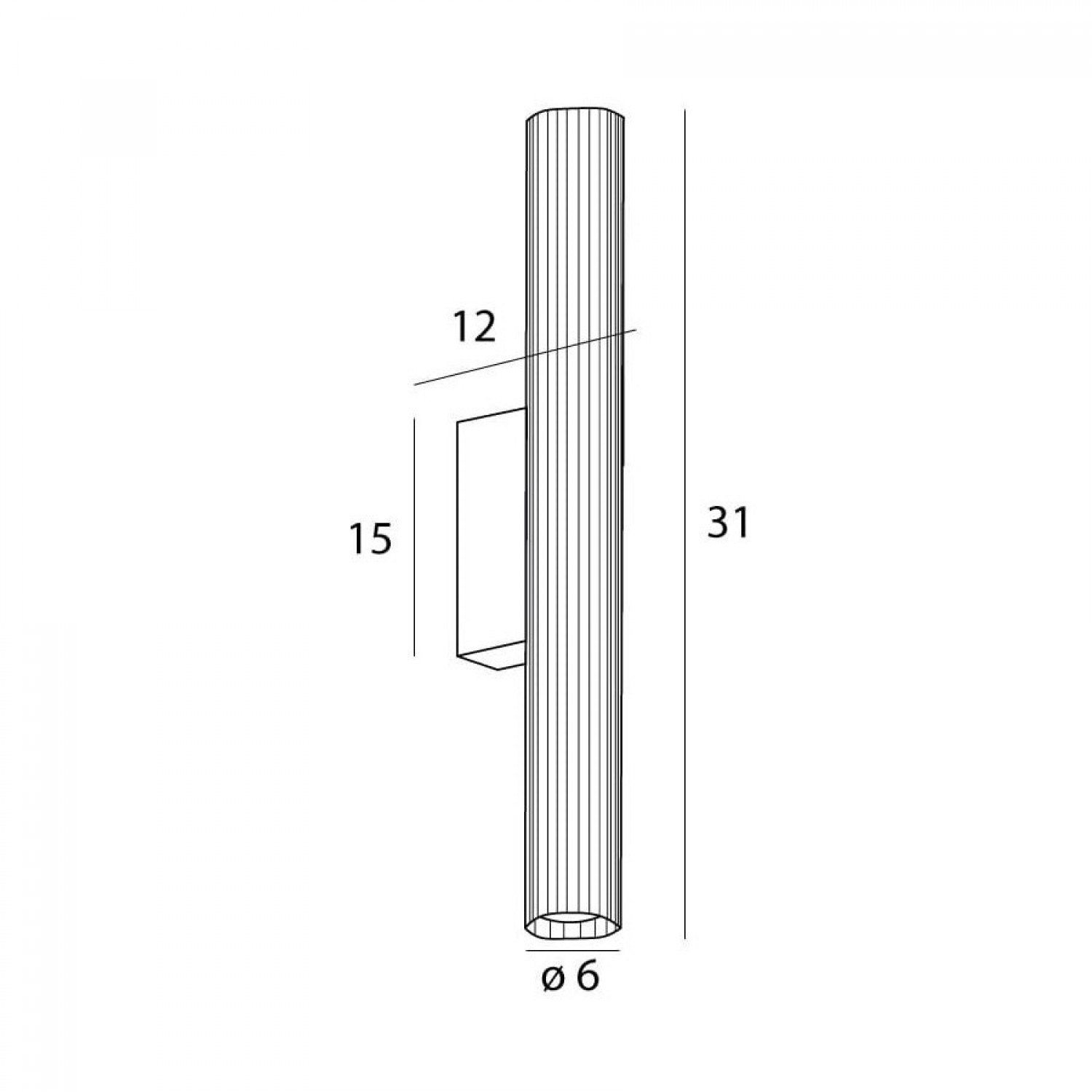 Бра MaxLight Fayette W0364
