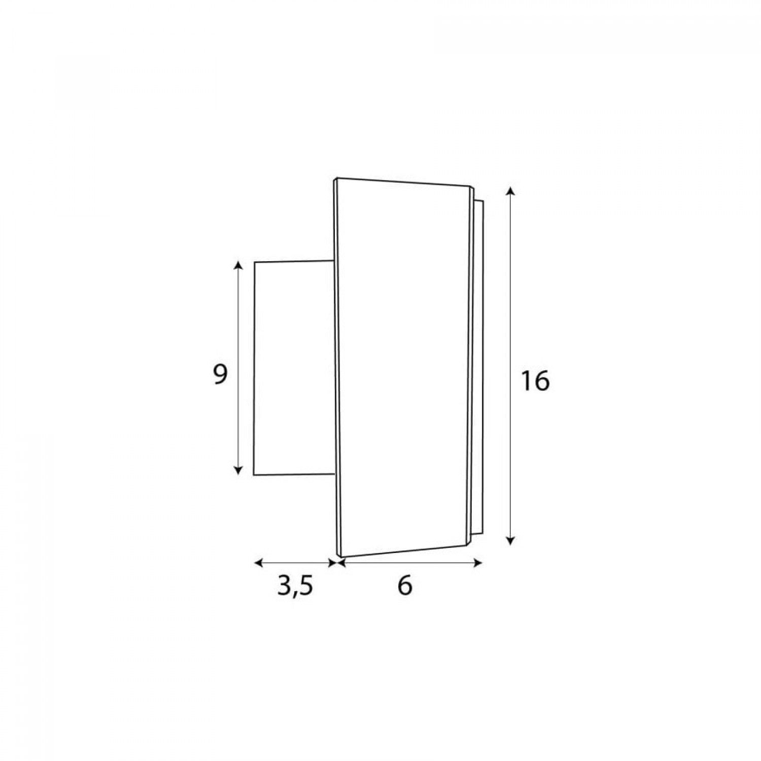 Бра MaxLight Lipari W0358