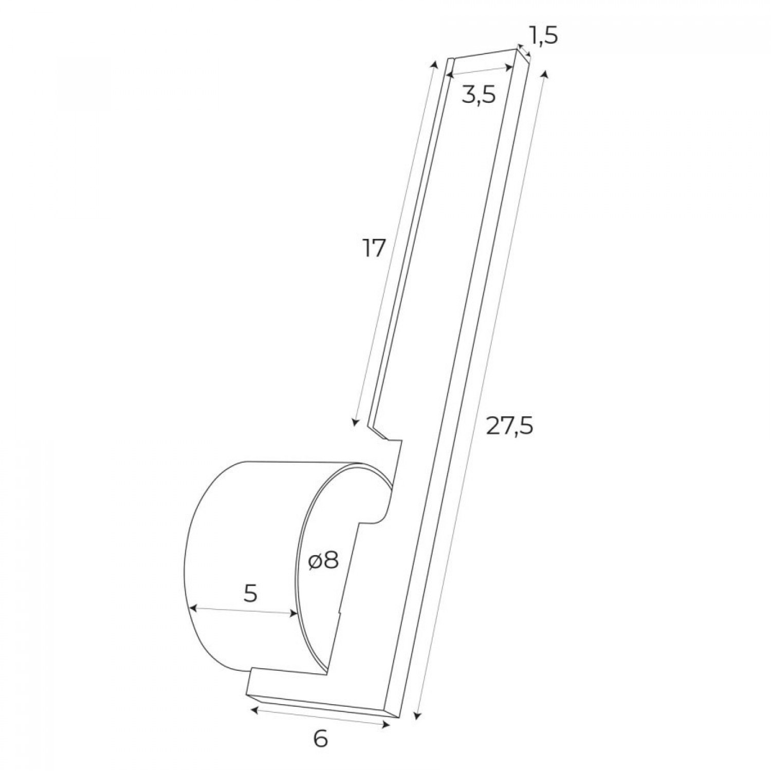 Бра MaxLight Merano I W0346