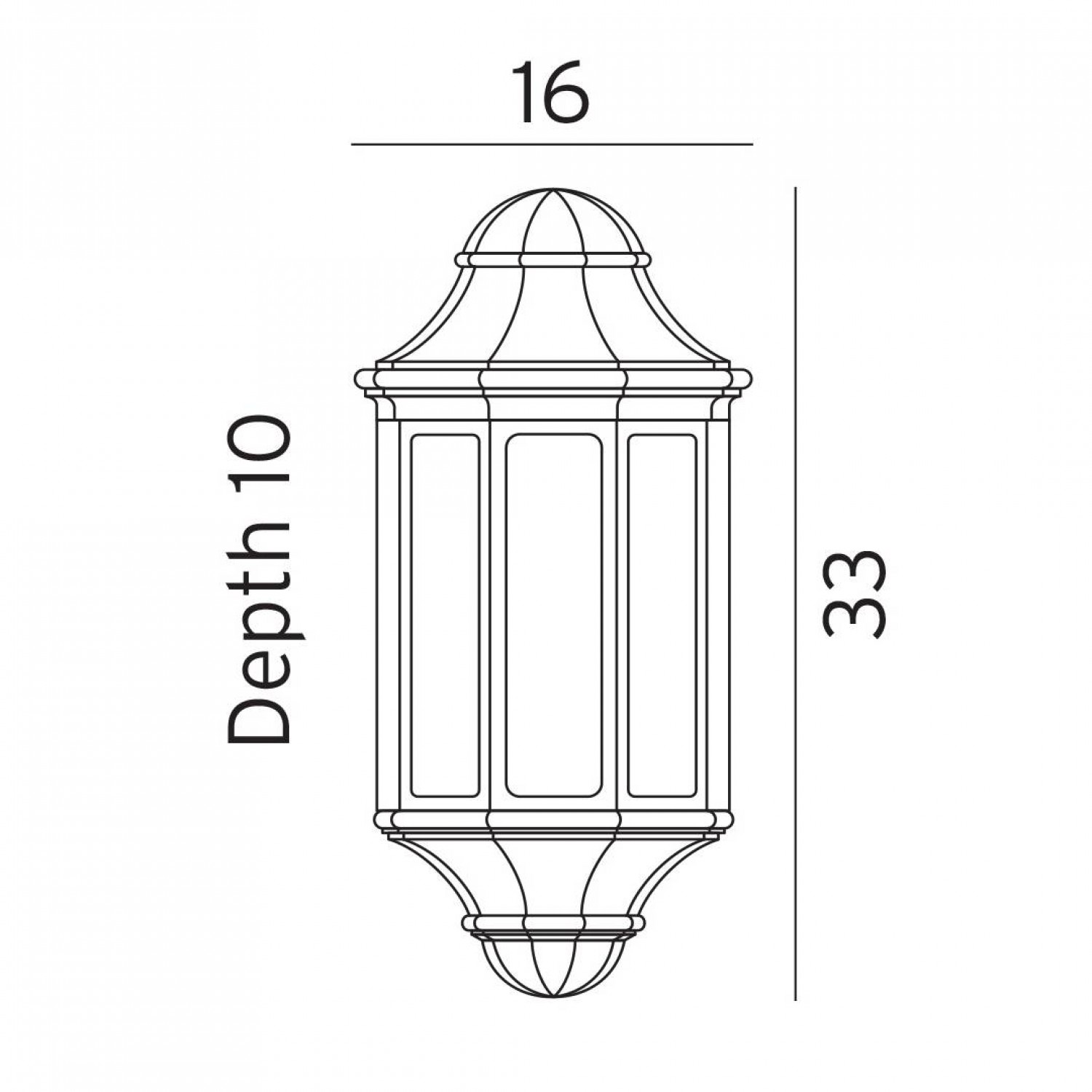 Бра Norlys Genua Mini 175B/G