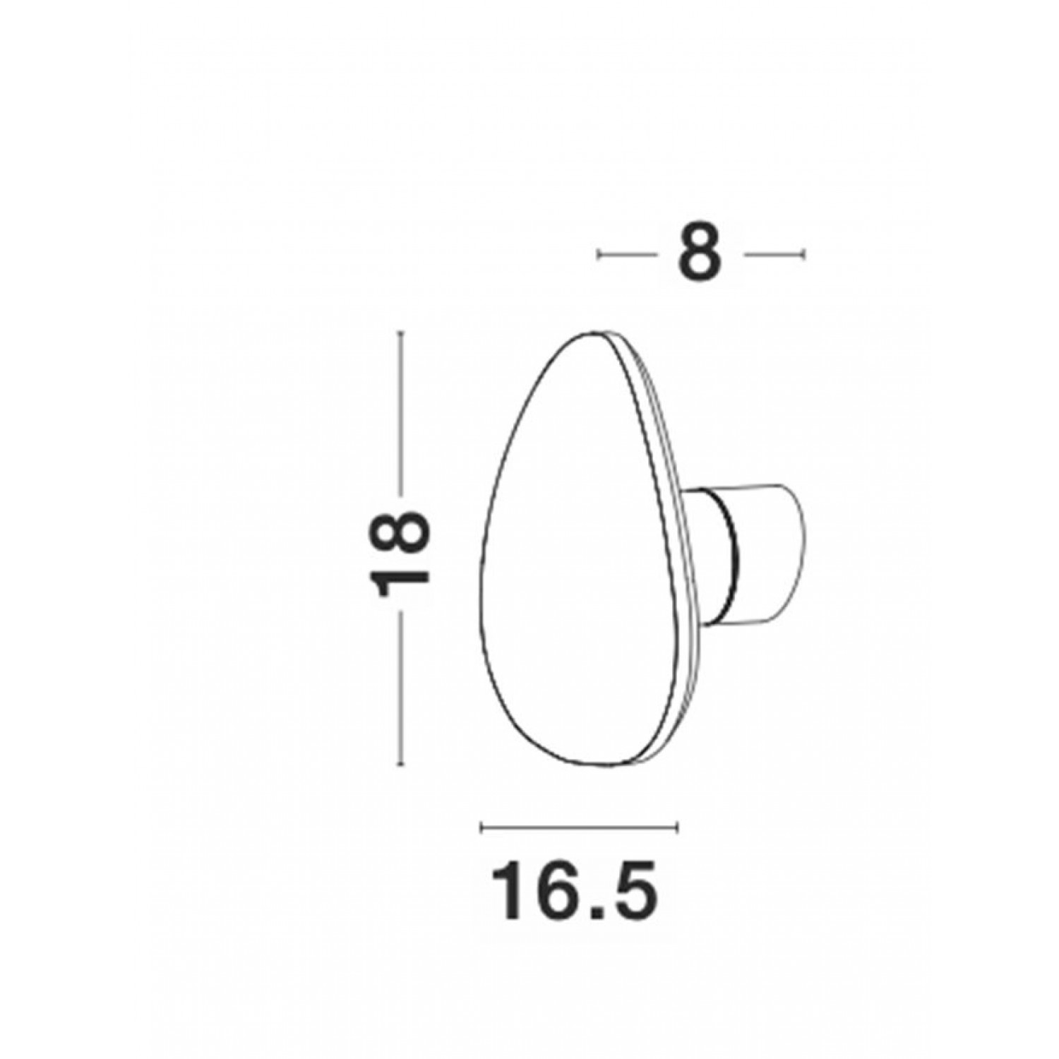 Бра NOVA LUCE CRONUS 9084071