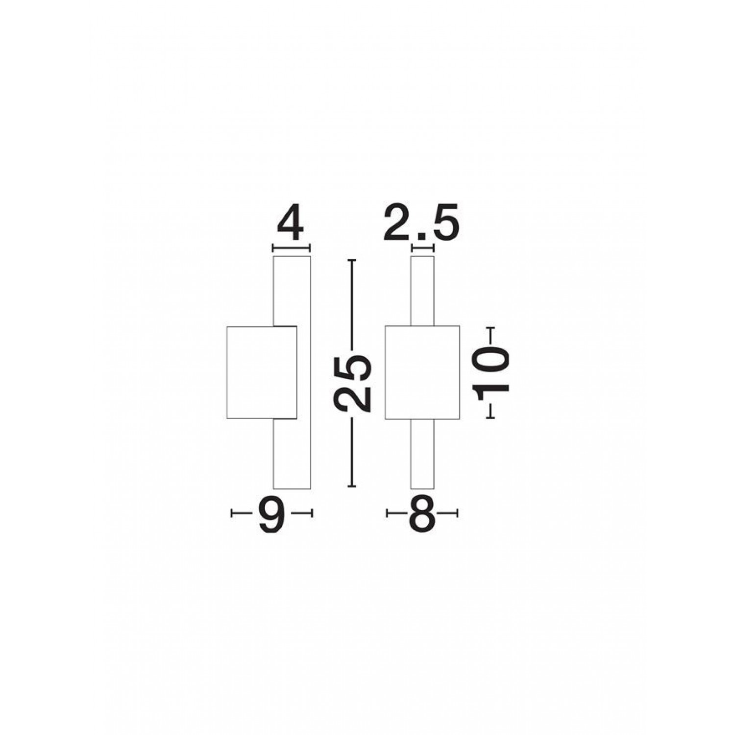 Бра Nova Luce GLOVIA 9088203