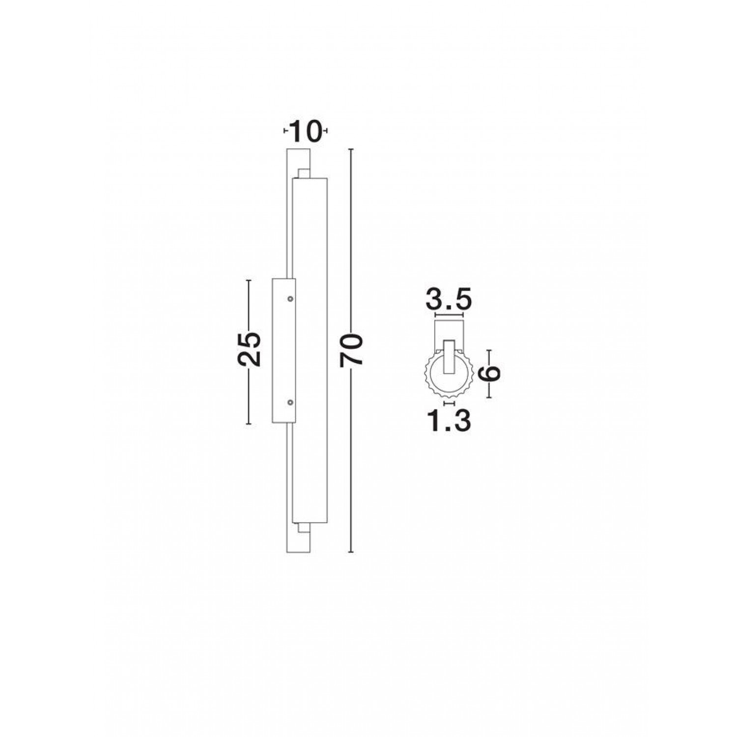Бра Nova Luce GLOVIA 9088207