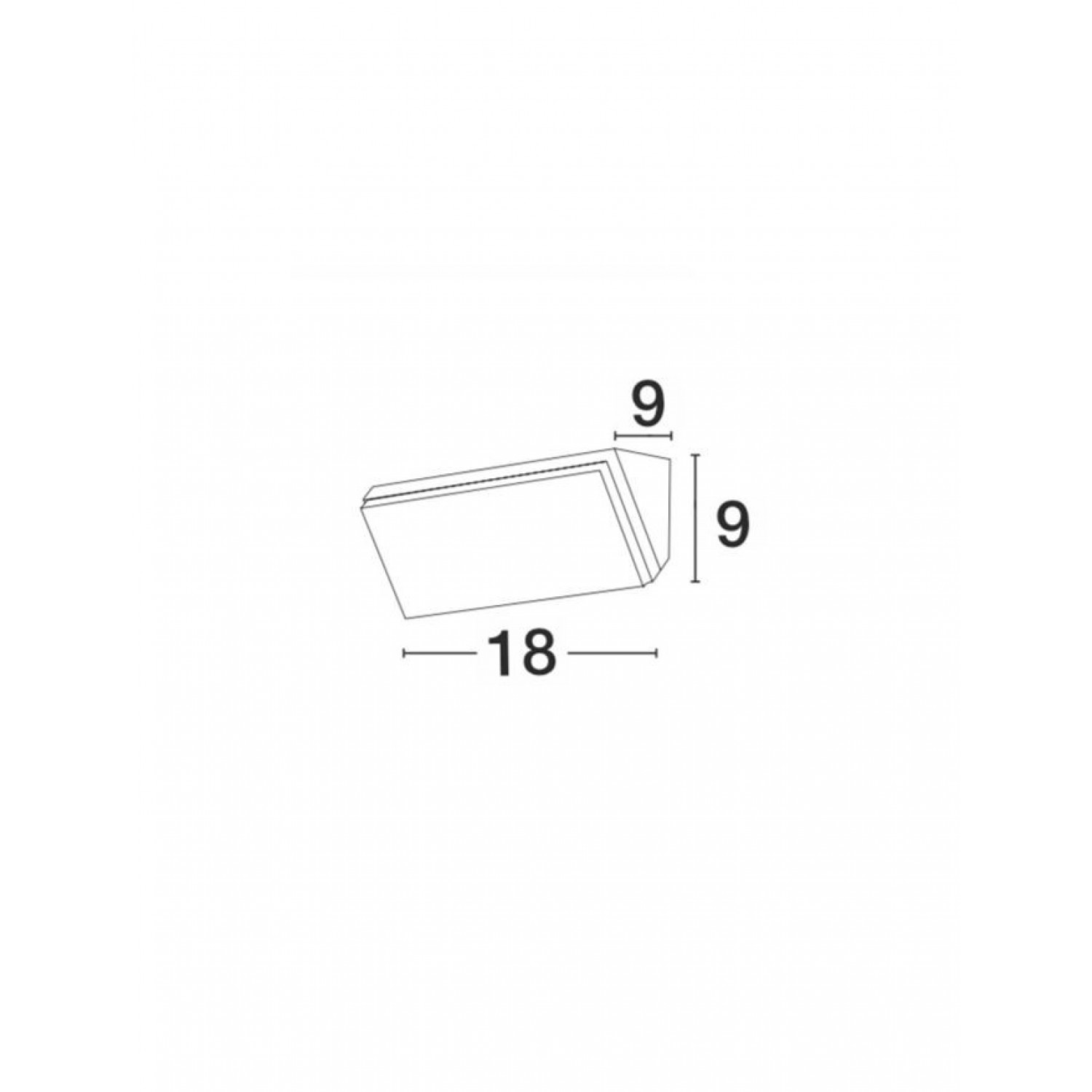 Бра Nova Luce KEEN 9270027