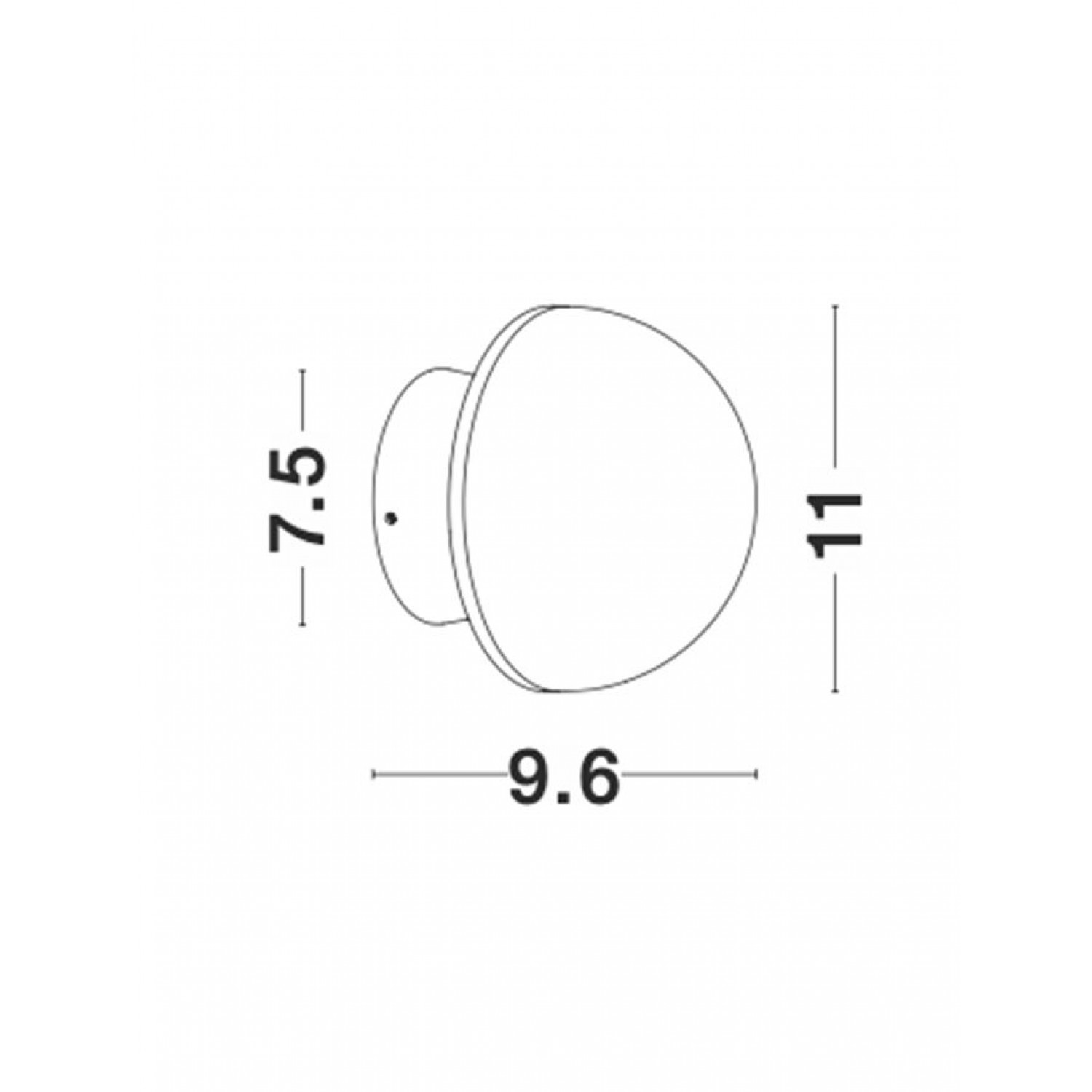 Бра NOVA LUCE NETUNE 9831050