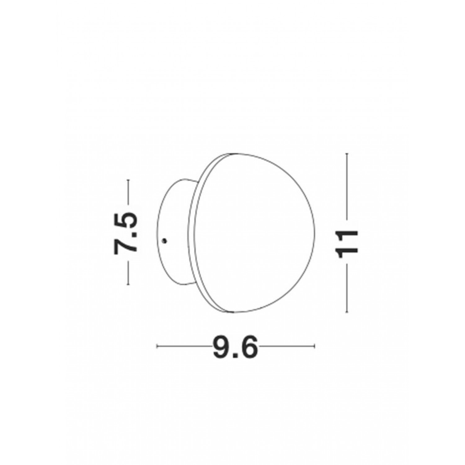 Бра NOVA LUCE NETUNE 9831051