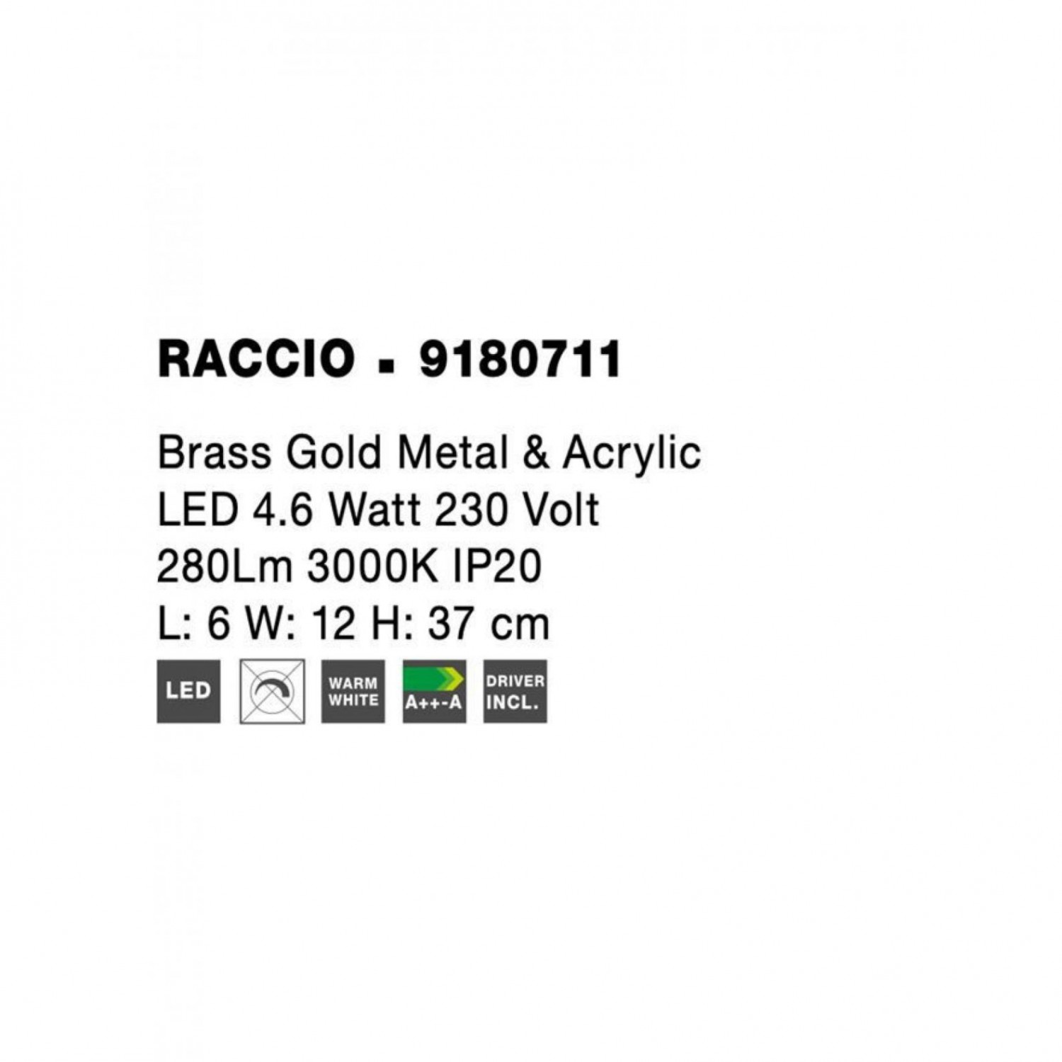 Архитектурные бра  RACCIO 9180711