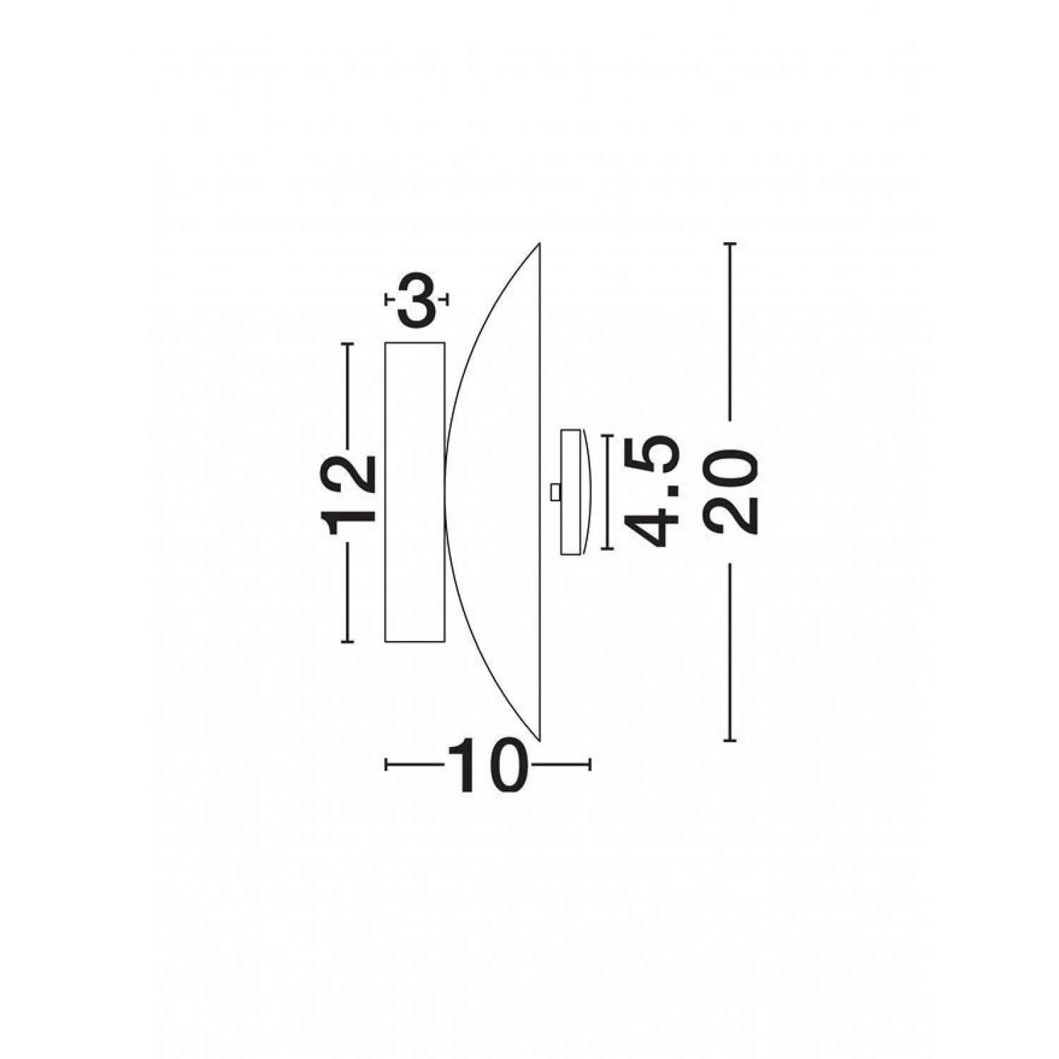 Бра Nova Luce VELINA 9070633