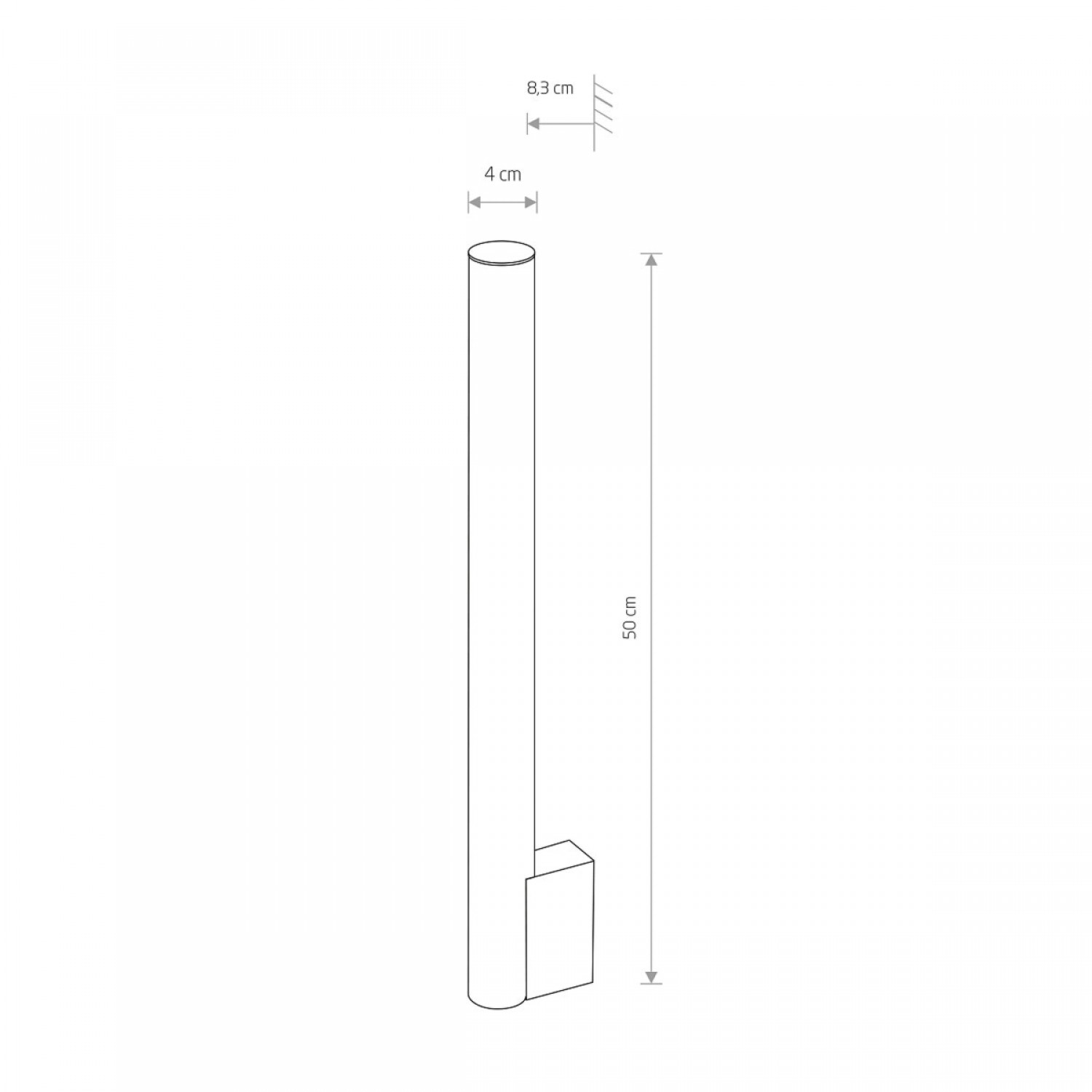 Бра Nowodvorski ICE TUBE LED M 8122