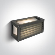 Бра ONE Light Outdoor E27 Square Die cast 67420A/AN