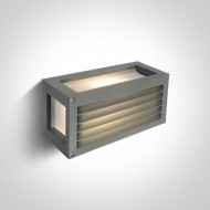Бра ONE Light Outdoor E27 Square Die cast 67420A/G
