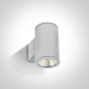 alt_imageБра ONE Light Outdoor Wall Cylinders Up & down beam 67138/W/W
