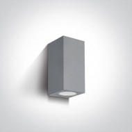 Бра ONE Light The GU10 Outdoor Cube Lights Die cast 67426A/G