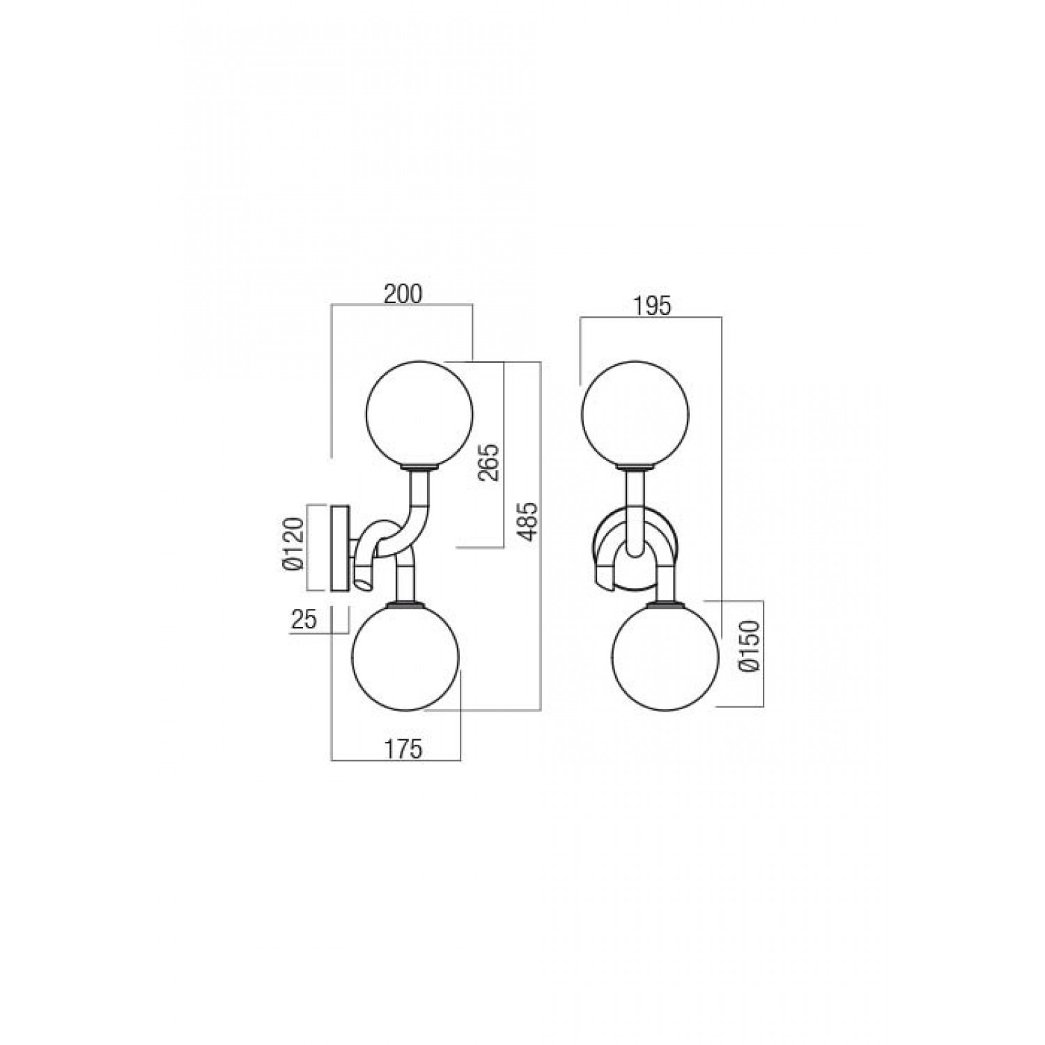Бра Redo Confusio 01-3255