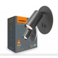 Бра - спот videx  VL-SPF24E-B