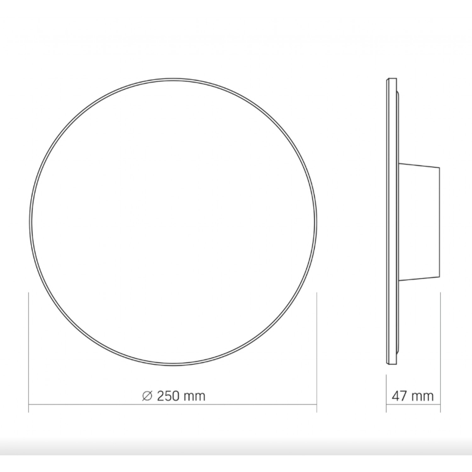 Бра videx 18W 3000K-4000K-6500K White VL-WL03-18CW