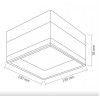 Бра videx 9W 2800-4000-6000K White  VL-BHD02-09CWW alt_image