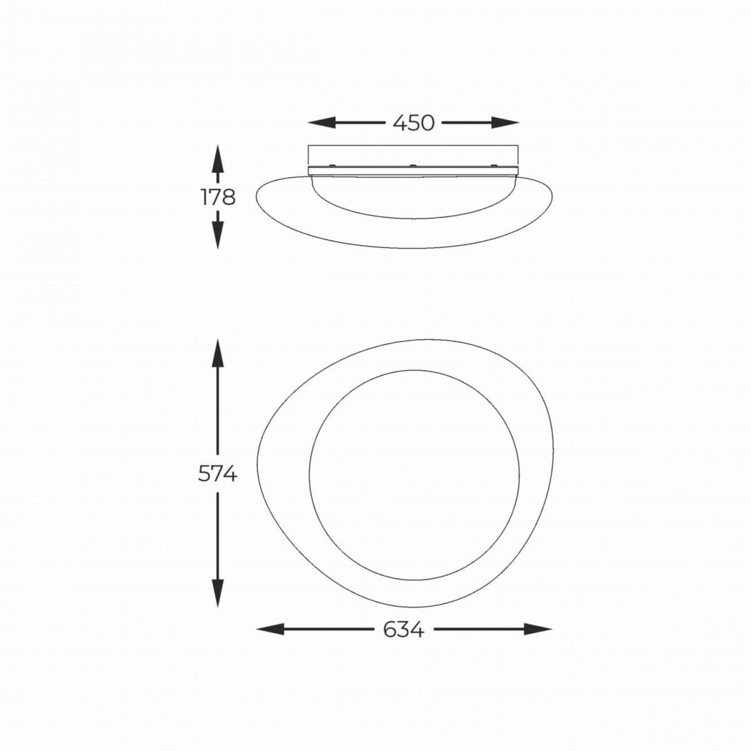 Бра Zuma Line AURA FM2201001-570