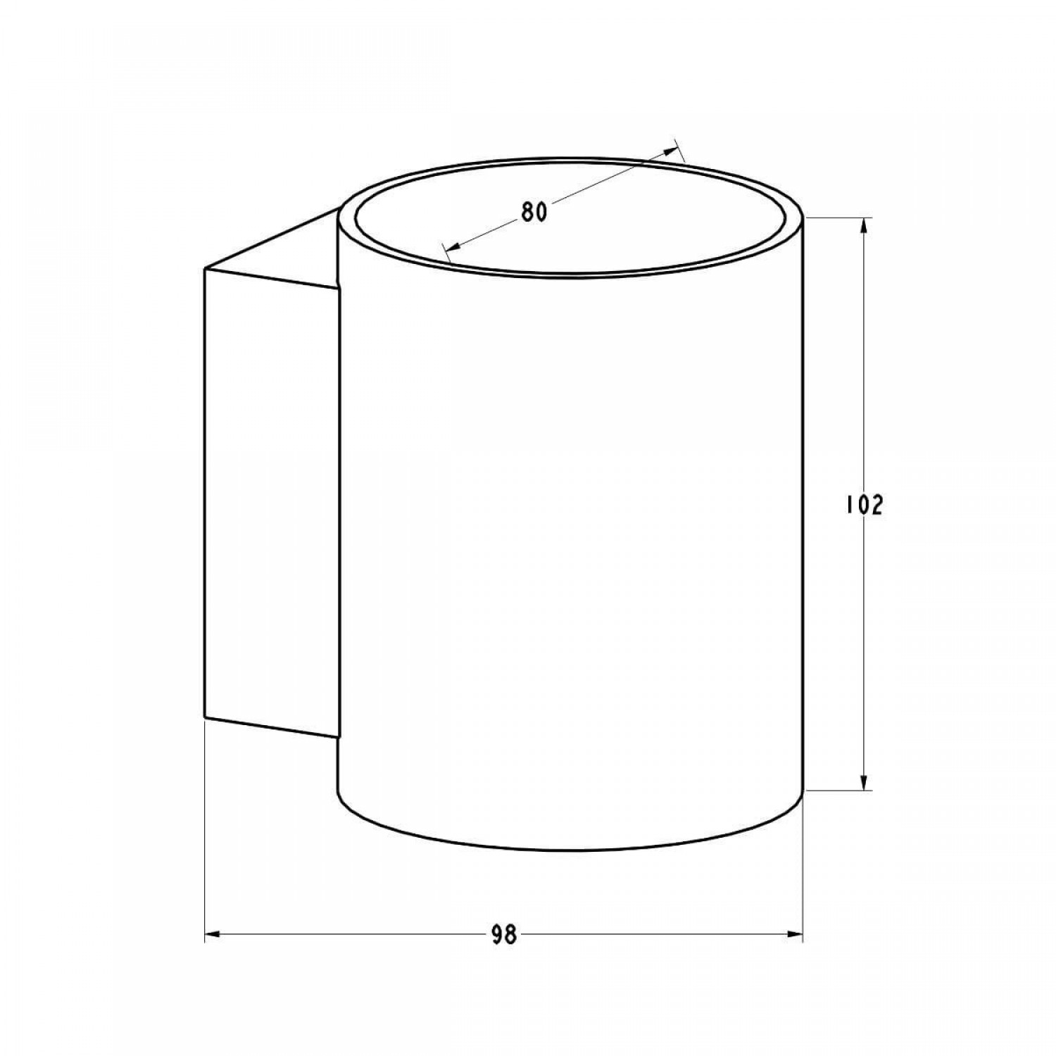 Бра Zuma Line SOLA 91060-N