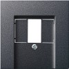 alt_imageЭлектрофурнитура Gira Накладка для TAE+USB System 55. 027628