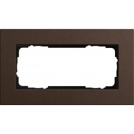 Электрофурнитура Gira Рамка 2-гн без перегородки Esprit Linoleum-Multiplex 1002223