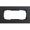 alt_imageЕлектрофурнітура Gira Рамка 2-гн без перегородки Esprit Linoleum-Multiplex 1002226