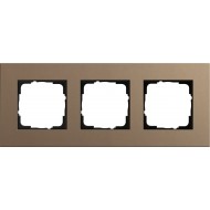 Электрофурнитура Gira Рамка 3-гн Esprit Linoleum-Multiplex 0213221