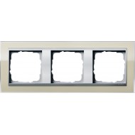 Электрофурнитура Gira Рамка 3-гн System55 Event Clear 0213776
