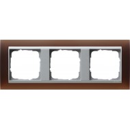 Электрофурнитура Gira Рамка 3-гн System55 Event Opaque 021359