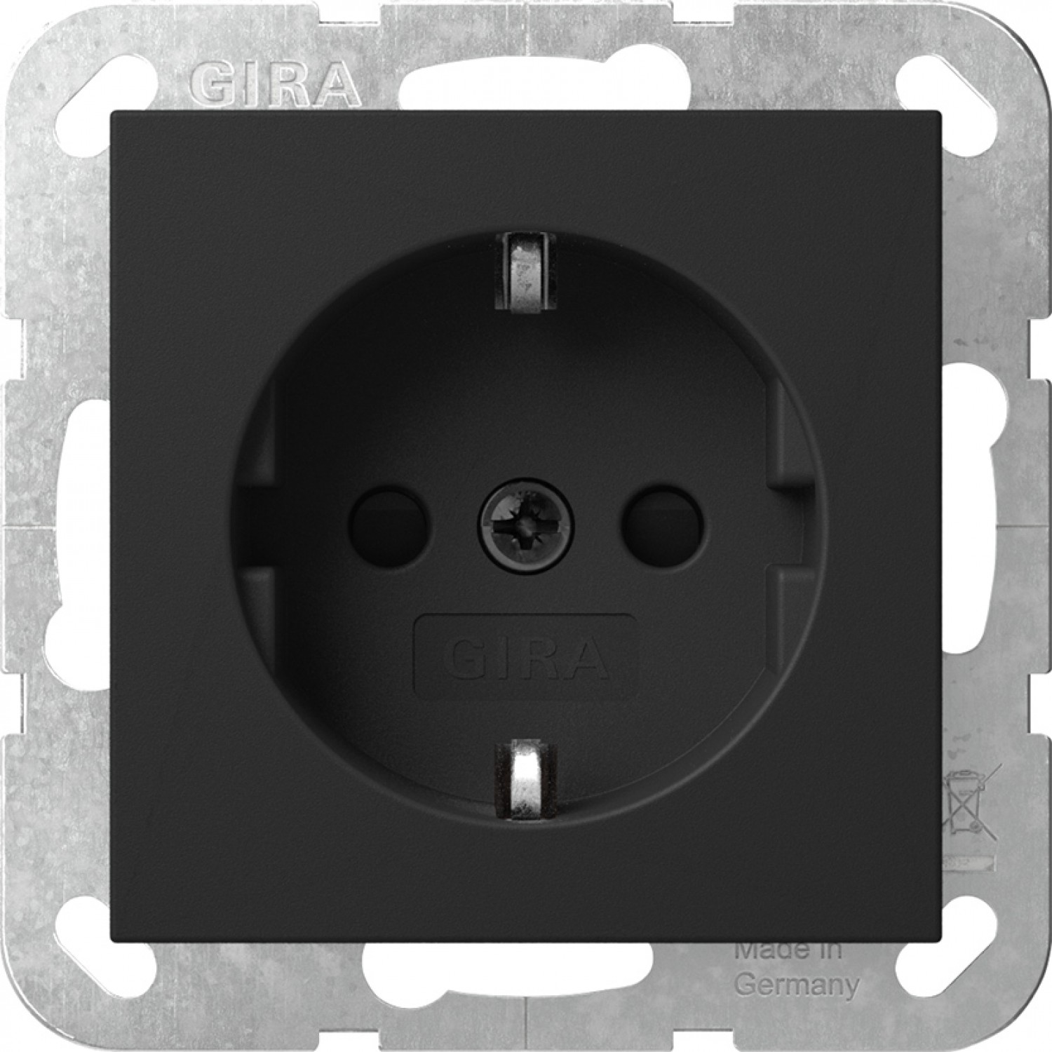alt_image Електрофурнітура Gira Розетка із високим захистом контактів System 55. 4453005
