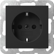 Електрофурнітура Gira Розетка із високим захистом контактів System 55. 4453005