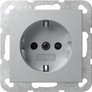 Электрофурнитура Gira Розетка с высокой защитой контактов System 55. 445326